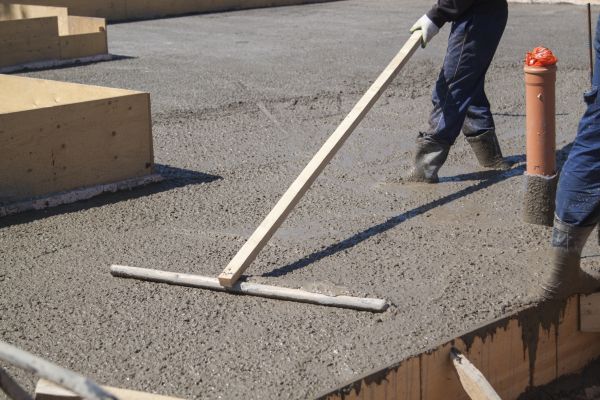 Concrete Platform Installation in Rowlett