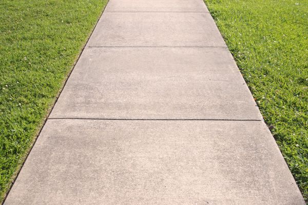 Cement Sidewalk Replacement in Rowlett