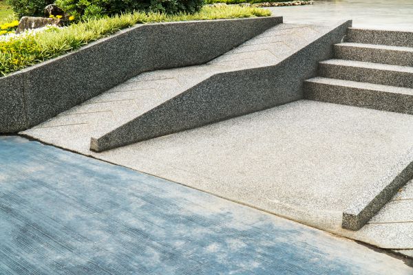 Concrete Ramp Installation in Rowlett