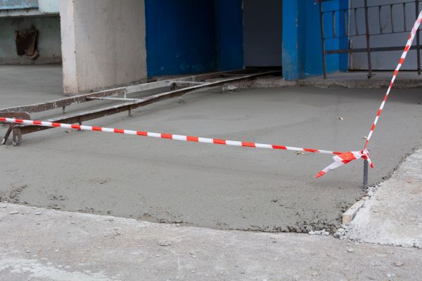 Garage Concrete Replacement in Rowlett