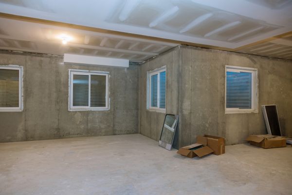 Basement Concrete Installation in Rowlett