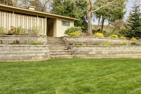 Retaining Wall Construction in Rowlett