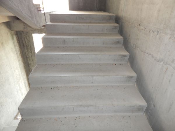 Poured Stair Construction in Rowlett