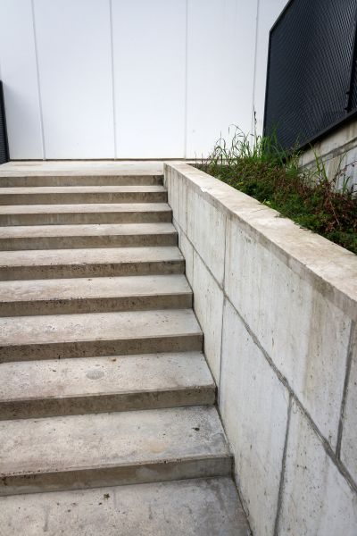 Cement Stair Installation in Rowlett