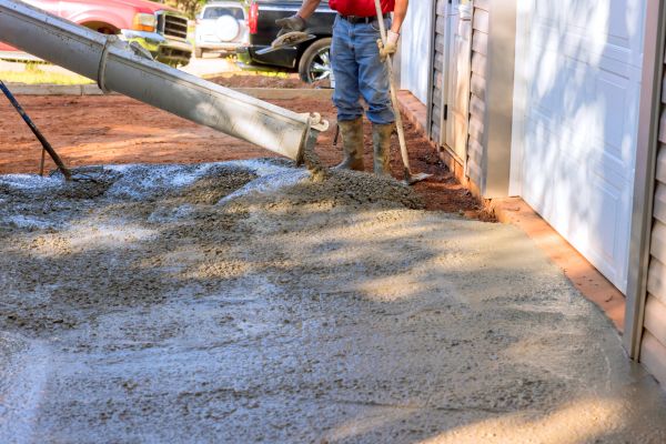 Cement Driveway Pouring in Rowlett