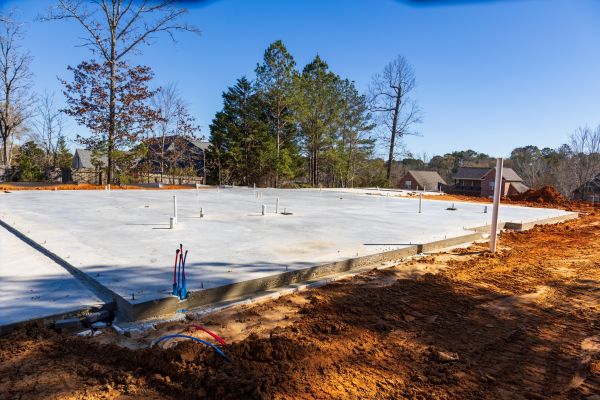 Concrete Slab Construction in Rowlett
