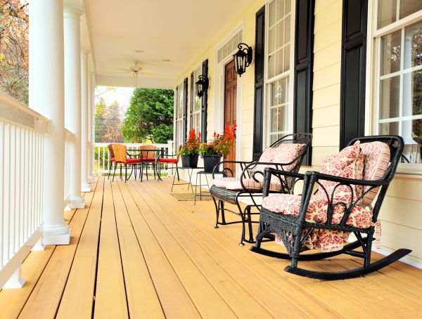 Front Porch Renovation in Rowlett