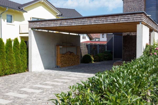 Carport Pad Construction in Rowlett