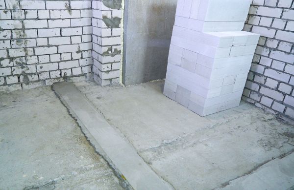 Basement Concrete Construction in Rowlett