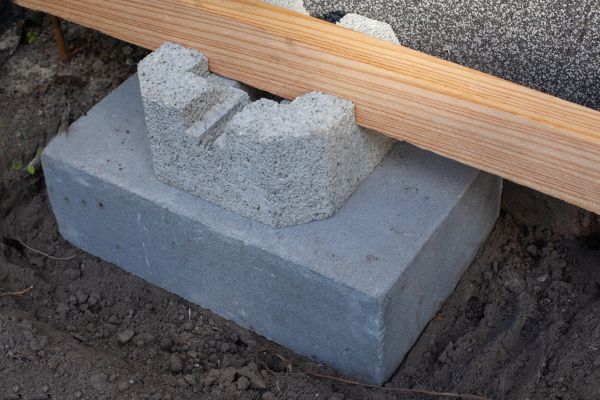 Deck Footings Installation in Rowlett