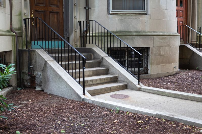Entryway Steps Installation detail